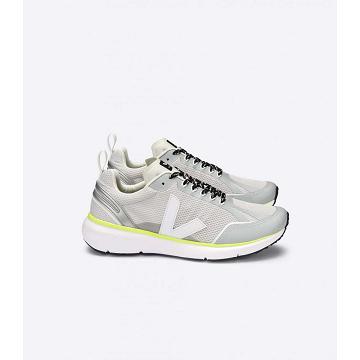 Veja CONDOR 2 ALVEOMESH Schoenen Dames Grey/Silver | BE 493FDN